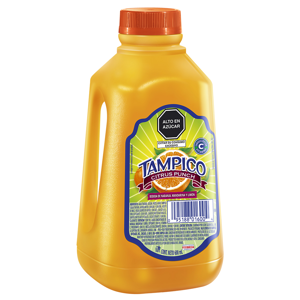 TAMPICO CITRUS PUNCH X 600 ML 