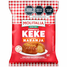 MOLITALIA PREMEZCLA KEKE DE NARANJA X 450 GR