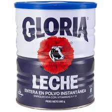 LECHE GLORIA ENTERA EN POLVO LATA X 800 GR