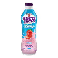 GLORIA YOGURT SIN LACTOSA FRESA X 1L