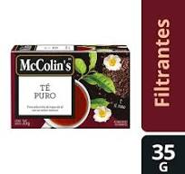 McCOLINS  TE PURO DE 25 UNID X 35 GR