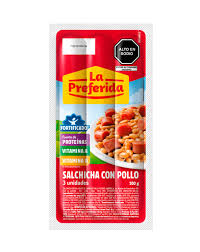 SALCHICHA CON POLLO PREF X 100GR 
