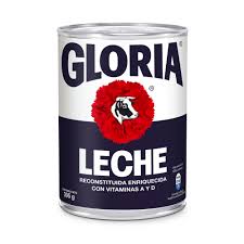 LECHE EVAPORADA GLORIA ENTERA X 395 ML