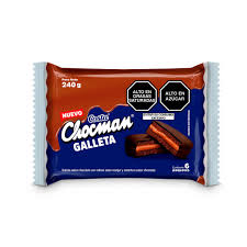 GALLETA RELLENA CHOCMAN  X 40 GR 