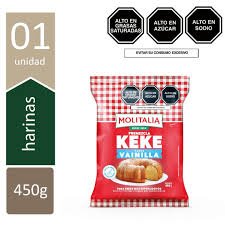 KEKE MOLITALIA VAINILLA   X 450GR 