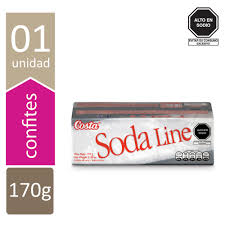 COSTA GALLETA SODA LINE  X 170 GR