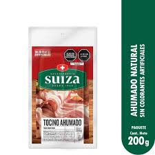 TOCINO AHUMADO SUIZA X 200 GR 