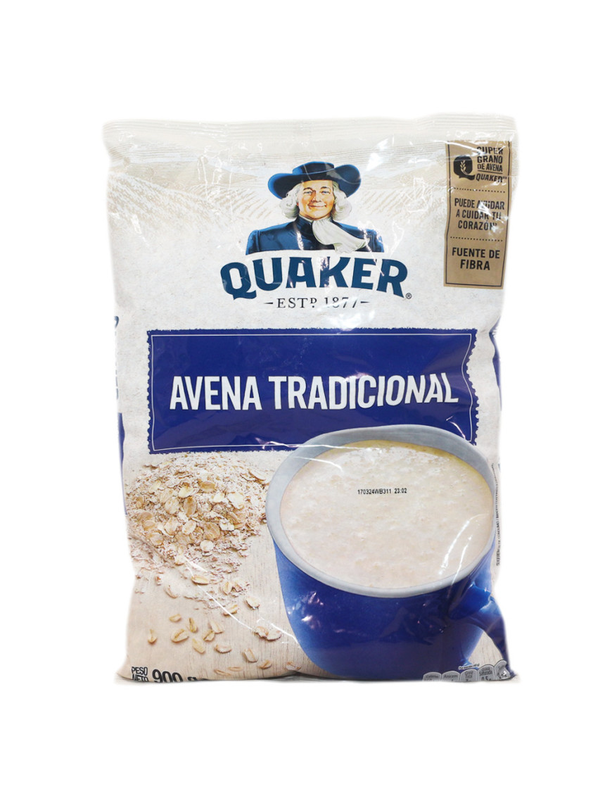 AVENA QUAKER TRADICIONAL X 900 GR 