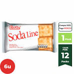 GALLETA SODA LINE PACK 6 UND X 240 GR 