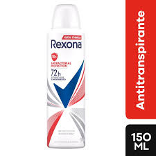 DESODORANTE REXONA ANTIBACTERIAL X 150ML