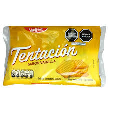 GALLETA TENTACION VAINILLA  X 43 GR
