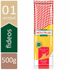 FIDEOS MOLITALIA TALLARIN  X 450GR 