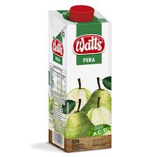 WATTS BEBIDAS DE PERA CJA. X1LTR