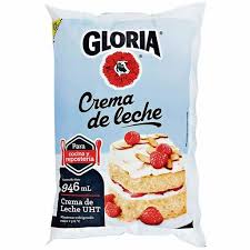 GLORIA CREMA DE LECHE BOLSA  X 946 ML 