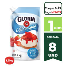 LECHE CONDENSADA GLORIA/1.2KG