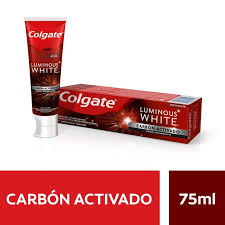 PASTA DENTAL COLGATE LUMINOUS WHITE CARBON X75ML 