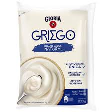 YOGURT GRIEGO GLORIA NATURAL BOLSA X 800 GR 
