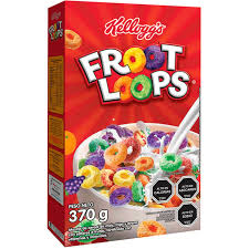 KELLOGGS CEREAL FROOT LOOPS / 370GR