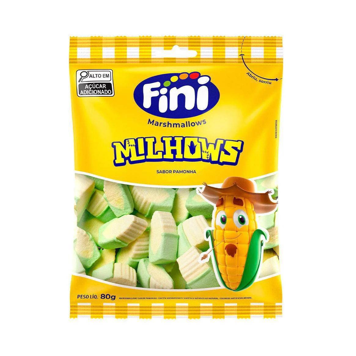 FINI MARSHMALLOWS MILHOWS  X 80 GR 