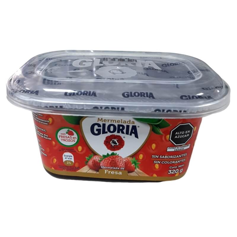 GLORIA MERMELADA FRESA POTE X 310 GR 