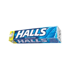 HALLS MENTOL  X 28GR