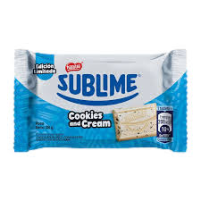 SUBLIME COOKIES&CREAM  X 38GR