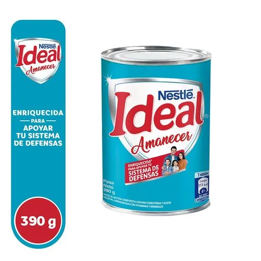 LECHE IDEAL AMANECER X 390 GR