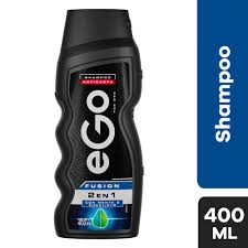 SHAMPOO EGO ANTICASPA FUSION 2 EN 1 CON MENTA Y EUCALIPTO X 400 ML