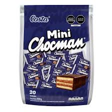 COSTA BISCOCHO MINI CHOCMAN X 21 GR