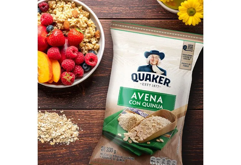 QUAKER AVENA QUINUA X 120 GR