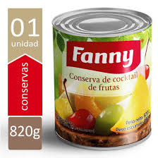 FANNY COSERVA COCKTAIL DE FRUTAS X 820 GR