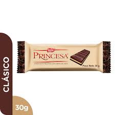CHOCOLATE PRINCESA EN BARRA X 30GR