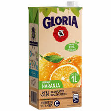 GLORIA BEBIDA SABOR NARANJA X 1 LT